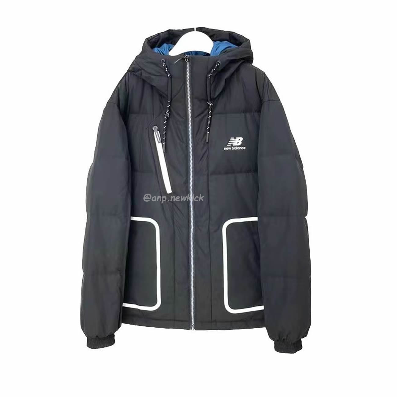 New Balance Nb Thickened Warm Down Jacket White Beige Black (12) - www.newkick.vip